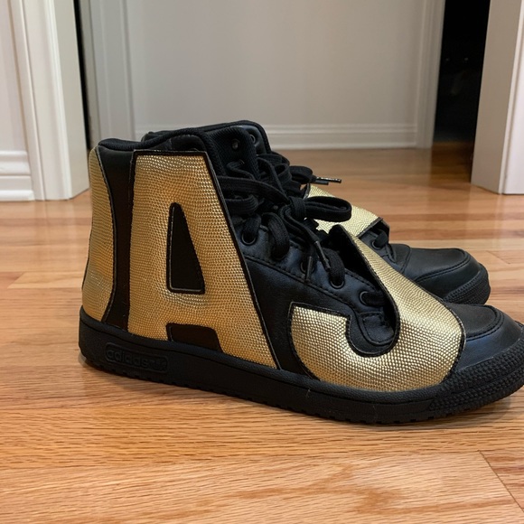 Jeremy Scott Adidas JS Letters Gold - Picture 3 of 5